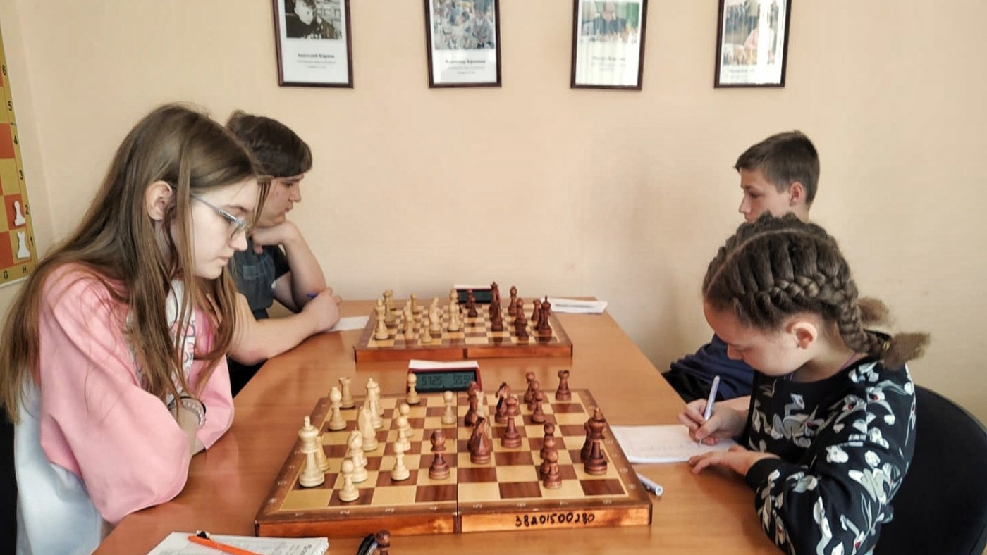Результаты турнира по шахматам среди школьников 2006-2016 года рождения